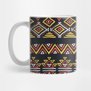 Set of geometric seamless patterns Mug